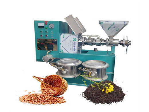 Máquina extractora de aceite de semilla de algodón de ahorro de energía 1t-10t/h
